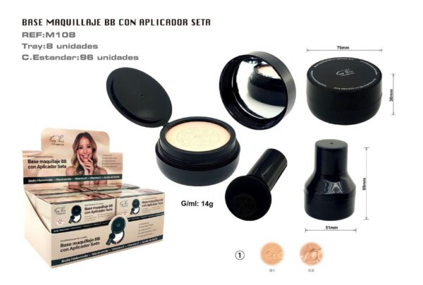 Base de maquillaje aceite de karité y vitamina E TONO 2