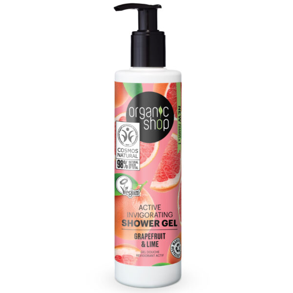 Gel de Ducha Revitalizante Pomelo-Lima - Organic Shop