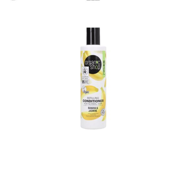 Acondicionador Revitalizante de Banana y Jazmín - Organic Shop